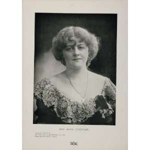  1904 Marie Studholme Victorian Actress Print Portrait 