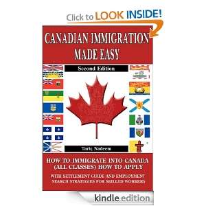 Canadian Immigration Made Easy   2nd Edition Tariq Nadeem  