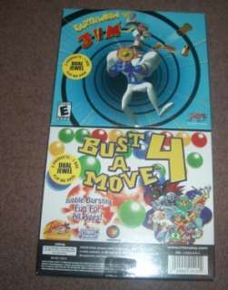 pc games BUST A MOVE 4 EARTHWORM JIM 3D WIN 95 / 98 NEW  