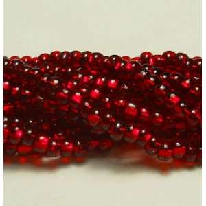   Czech 6/0 Seed Bead on Loose Strung 6 String Hank Approx 900 Beads