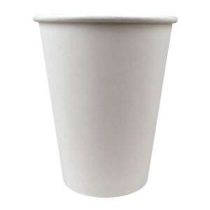  Choice 12 oz. Paper Hot Cup White 50 / Pack
