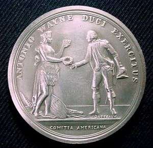 Comitia Americana US Revolution General Wayne Stony Point Medal  
