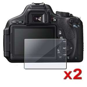   Clear LCD Screen Shield film For Canon EOS 600D
