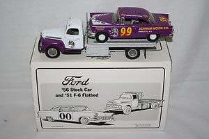 First 1st Gear 134 Ford 56 Stock Car 51 F 6 Flatbed Curtis Turner 