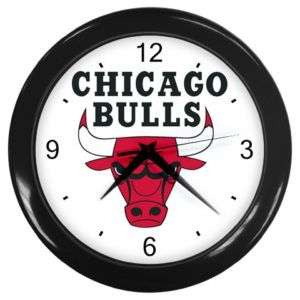 NBA Chicago Bulls Wall Clock   New Clock Rare  