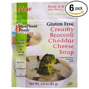StoreHouse Foods Gluten Free Creamy Brocoli Cheddar Soup, 3 Ounce 