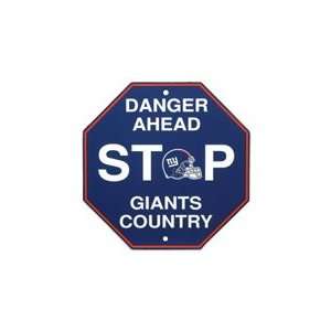  New York Giants NFL Stop Sign