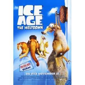 Ice Age 2 DVD Single Sided Original Movie Poster 27x40  
