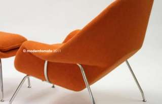 modern cubby chair + stool by moderntomato   orange  