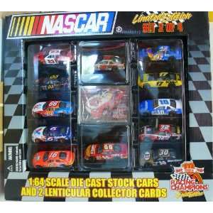   Stock Cars (12) and 2 Lenticular Collector Cards   Set 2 of 4   1999