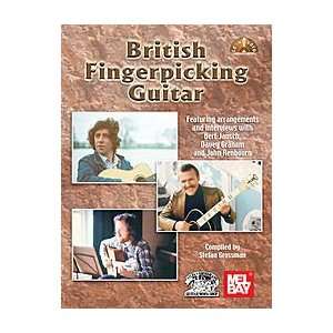  British Fingerpicking Guitar Book/CD Set Musical 