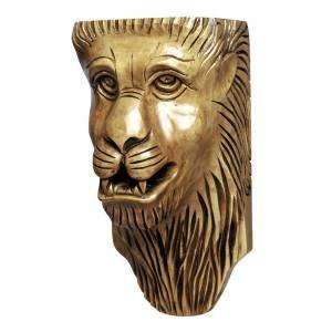  COR 6A B Cor 6A Lion Corbel 12 1/2 H Linden