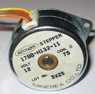 Minebea Artesyn Stepper Motor   12V   17BB  