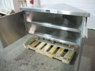 New Unused Randell Stainless Steel Corner Cabinet commercial kitchen 
