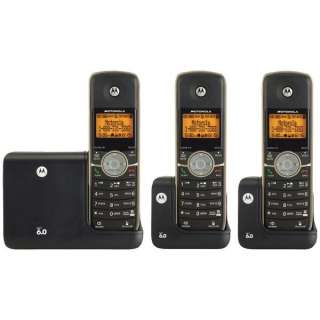 NEW MOTOROLA L513BT DECT 6.0 CORDLESS PHONE 3 SYSTEM WITH BLUETOOTH 