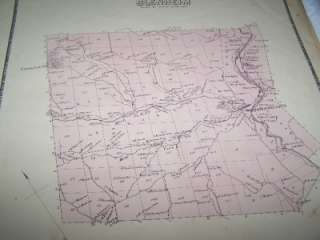   1866 Schoharie County Book of Maps ATLAS Civil War Original Complete