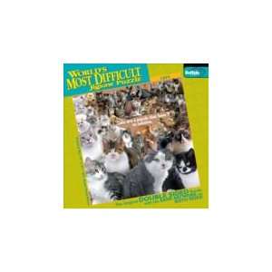  Cats   529 Pieces Jigsaw Puzzle Toys & Games