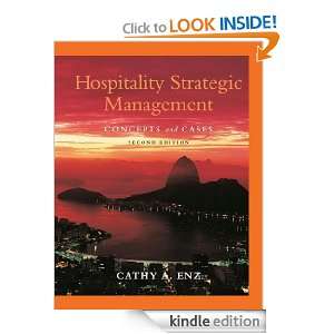 Hospitality Strategic Management Concepts and Cases [Kindle Edition]