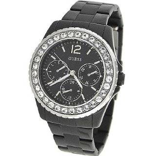  GUESS Status In the Round Watch   Black Polyca Explore 