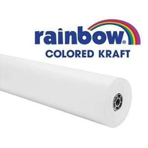  White Rainbow Kraft Roll 1000 Ft