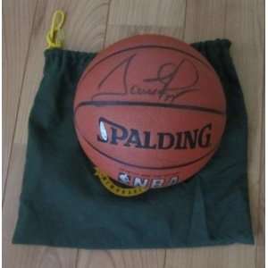  Signed Scottie Pippen Basketball   UDA COA   Autographed 