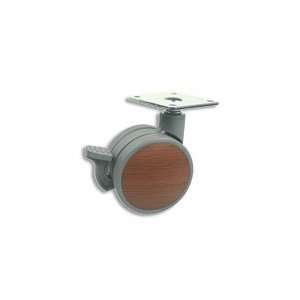 Cool Casters   Grey Caster with Cherry Finish   Item #400 60 GY CH SP 