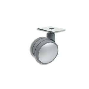 Cool Casters   Grey Caster with Silver Finish   Item #400 60 GY SI SP 