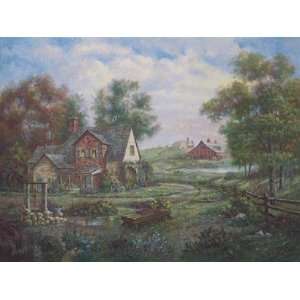  Ranch Valley Cottage (Canv)    Print