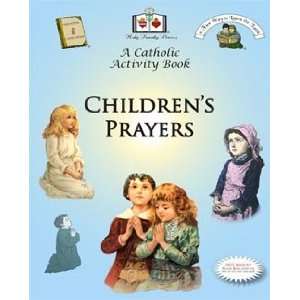  Childrens Prayers Catholic Activity Book 