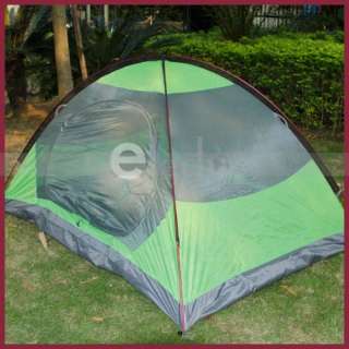 Outdoor Camping Folding Tent 1 2 Person Double Layer Waterproof Tent 
