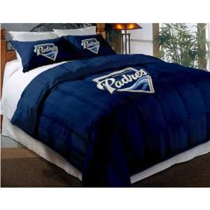 San Diego Padres Embroidered Twin Comforter Set  Sports 