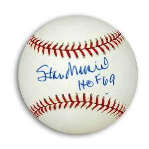  Stan Musial Autographed/Hand Signed MLB Baseball Inscribed 