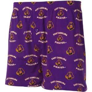   East Carolina Pirates Purple Maverick Boxer Shorts