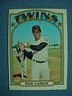 1972 Topps #695 Rod Carew Twins. Low Grade , crease.