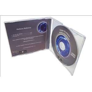  Clear CD Maxi Single Jewel Case w/ J card Capability 