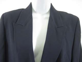 GENNY Navy Blue Lined Blazer Jacket Coat Sz 6  