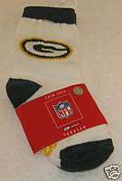 NFL Green Bay Packers Toddler Crew Socks Size 5 6  