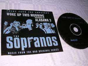 Theme From The Sopranos CDS 1trk Promo EU 2000 Mint  