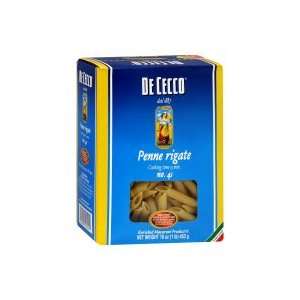 De Cecco Enriched Macaroni Product, Penne Rigate No. 41, 16 oz, (pack 