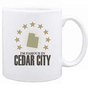    New  I Am Famous In Cedar City  Utah Mug Usa City