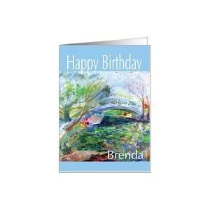  Oriental Bridge Cox Arboretum Birthday Brenda Card Health 