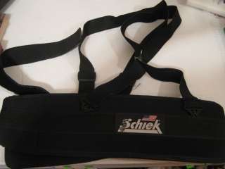 Schiek 4006 Medical Support Back Brace Belt w Harness Suspenders XXXL 