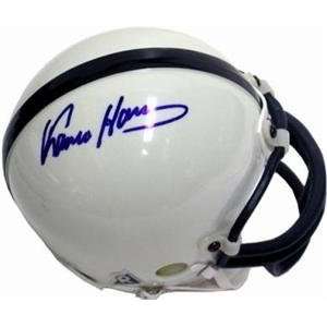  Franco Harris autographed Football Mini Helmet (PENN ST 