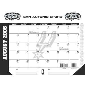  Spurs NBA 2006 2007 Academic/School Desk Calendar