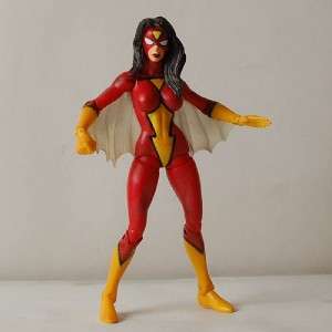 G18 TOY BIZ MARVEL SELECT 6 SPIDER WOMAN FIGURE LOOSE  