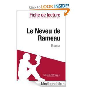 Le Neveu de Rameau de Diderot (Fiche de lecture) (French Edition 