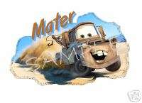 CARS Movie Mater #2 T Shirt DECAL Iron On TRANSFER  