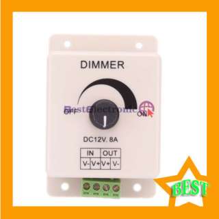 LED Light Dimmer Controller Adjustable Brightness 12V  