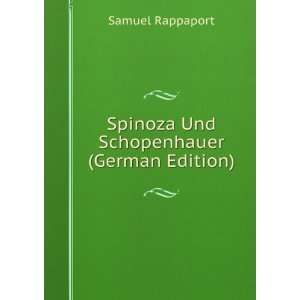  Schopenhauer (German Edition) (9785877634435) Samuel Rappaport Books