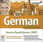 LEARN TO SPEAK GERMAN LANGUAGE COURSE FOR PC DVD (D22) ***